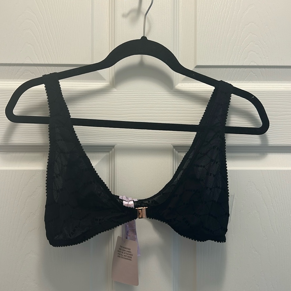 Savage X Fenty Black Lace Bralette